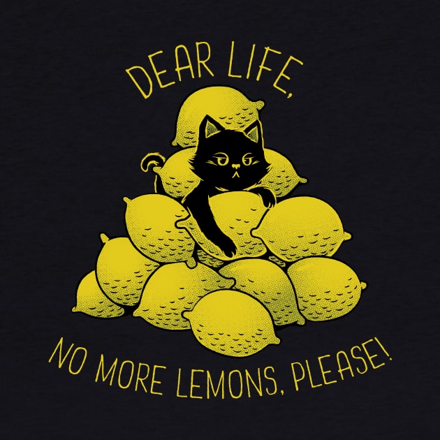If Life Give You Lemons Black Cat by Tobe Fonseca by Tobe_Fonseca